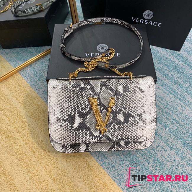 Versace Virtus python shouder bag DBFG985 size 24cm - 1