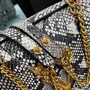 Versace Virtus python shouder bag DBFG985 size 24cm - 4