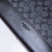 Coach | Hamilton portfolio brief in signature canvas F77858 size 38cm - 6