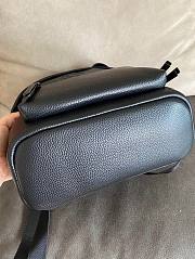 Tory Burch | Perry bombe small backpack black leather 73633 size 24.5cm - 2