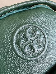Tory Burch | Perry bombe small backpack green leather 73633 size 24.5cm - 4