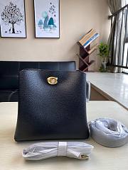 Coach | Willow bucket bag black leather C3916/C3766 size 23.5cm - 1