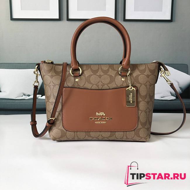 Coach | Emma satchel in signature canvas F38089 size 31cm - 1