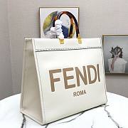 Fendi sunshine large in white 8BH372ABVLF0K7E size 40.5cm - 6