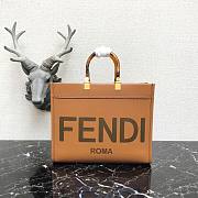 Fendi sunshine medium in brown 8BH386ABVLF0PWZ size 36cm - 1