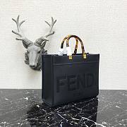 Fendi sunshine medium in black 8BH386ABVLF0KUR size 36cm - 1