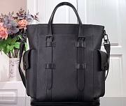 Louis Vuitton Christopher tote black taurillon leather M58479 size 38cm - 1