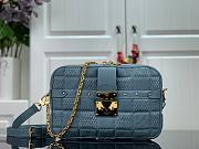 Louis Vuitton Troca MM H27 in blue M59111 size 25.5cm - 1