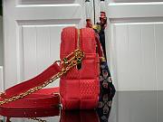 Louis Vuitton Troca MM H27 in red M59111 size 25.5cm - 5