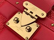 Louis Vuitton Troca MM H27 in red M59111 size 25.5cm - 3