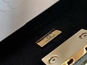 Chanel Small vanity case lambskin & gold metal in black AS2630 size 15cm - 3