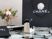 Chanel Mini evening bag plexi & black metal AS2534 size 12cm - 4
