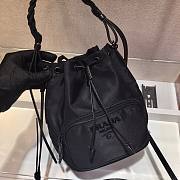 Prada Black fabric bucket bag 92698530 size 18cm - 2