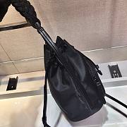 Prada Black fabric bucket bag 92698530 size 18cm - 3