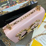 D&G Nappa pink leather Girls shoulder bag size 21cm - 5