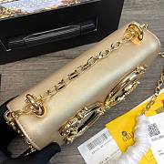 D&G Nappa gold leather Girls shoulder bag size 21cm - 4