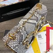 D&G Python skin Girls shoulder bag size 21cm - 5