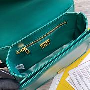 D&G Amore bag in green calfskin size 27cm - 5