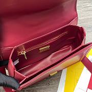 D&G Amore bag in red calfskin size 27cm - 6
