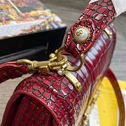 D&G Amore crocodile red leather size 27cm - 6