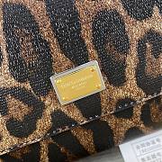 D&G Small 90es Sicily bag in leopard-print pony hair size 20cm - 3