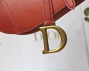 Dior Saddle bag pink gradient calfskin M9001 size 25.5cm - 6