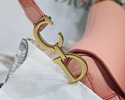 Dior Saddle bag pink gradient calfskin M9001 size 25.5cm - 5