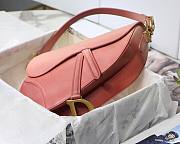 Dior Saddle bag pink gradient calfskin M9001 size 25.5cm - 3