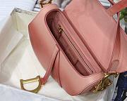 Dior Saddle bag pink gradient calfskin M9001 size 25.5cm - 2