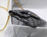 Medium Dior Double bag oblique jacquard M8018 size 28cm - 2