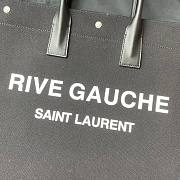 YSL Rive gauche tote bag in black 509415 size 48cm - 3