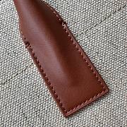 YSL Rive gauche tote bag in natural brown 509415 size 48cm - 3