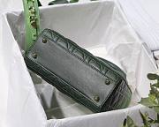 Dior Lady my ABCDIOR bag green gradient cannage lambskin M6016 size 20cm - 6
