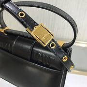 Dior micro 30 montaigne bag black box calfskin size 15cm - 2