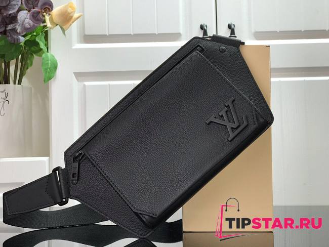 LV Slingbag aerogram in black M57081 30cm - 1