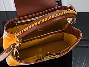 LV Capucines BB colorful striped yellow canvas M57361 27cm - 5