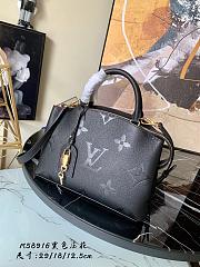 LV Petit palais monogram empreinte leather in black M58916 29cm - 1