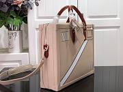 LV Soft trunk briefcase beige leather M44952 29cm - 3