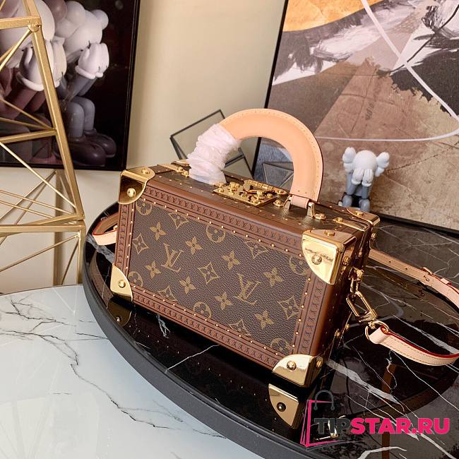 LV Valisette tresor monogram red M45673 22.5cm - 1