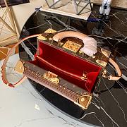 LV Valisette tresor monogram red M45673 22.5cm - 6