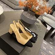 Chanel Block heel slingback - 4