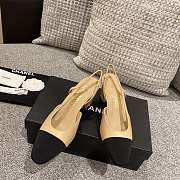 Chanel Block heel slingback - 6