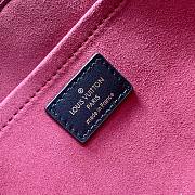 LV On My Side MM high-end leathers in wine M53823 30.5cm - 5