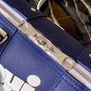 LV City keepall other leathers in blue-M58747 27cm - 3