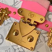 LV Petite malle pink leather M40273 19cm - 3