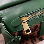 D&G Sicily bag calfskin leather in green with DG logo size 25cm - 2