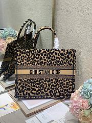 Dior Book tote beige multicolor mizza embroidery 41cm - 1