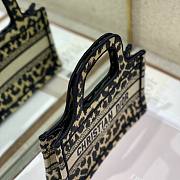 Dior mini Book tote beige multicolor mizza embroidery 24cm - 6