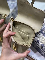 Dior Saddle multifunction pouch in beige 18.5cm - 6