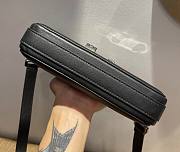 Dior Messenger pouch black smooth calfskin 19cm - 6